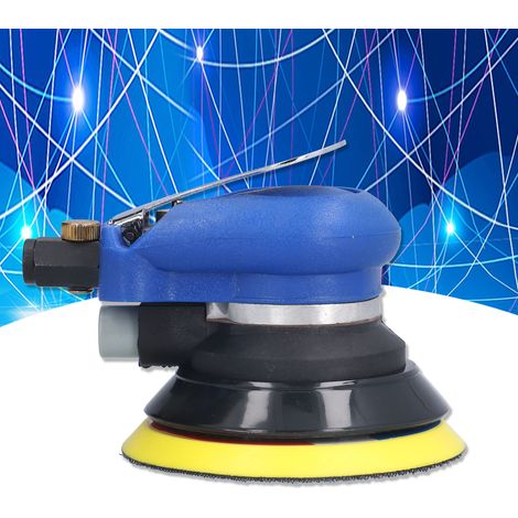 Ponceuse pneumatique industrielle de 5 pouces, polisseuse légère, machine de ponçage et de polissage de 125 mm, ponceuse à sec pour meubles KP-652 (style américain) (1/5)