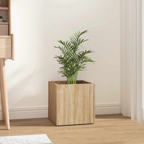 vidaXL Fioriera Rovere Sonoma 40x40x40 cm in Legno Multistrato