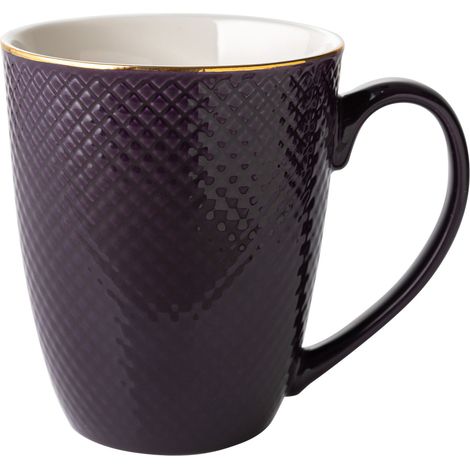 Florina Tiffany Porzellanbecher 400 ml Lila