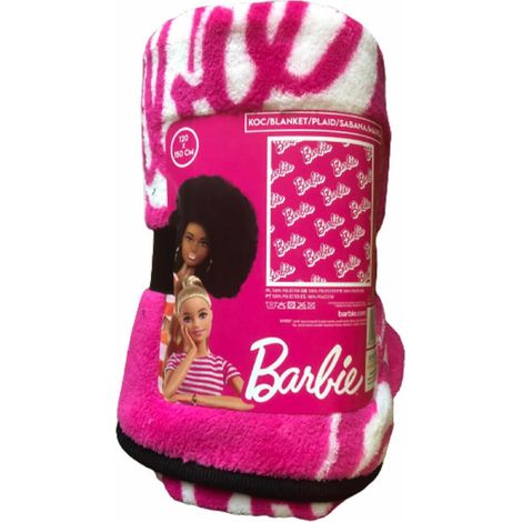 Barbie Babydecke Rosa 120 x 150 cm
