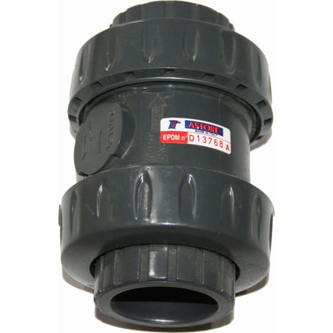 ø 50 mm clapet PVC anti-retour à boule. - jardiboutique