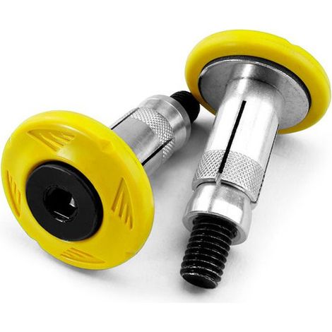 Embouts de guidon - Jaune