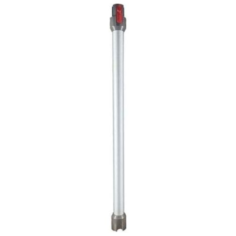 Teleskoprohr für Dyson, starres Verlängerungsrohr kompatibel mit Dyson V7, V8, V10, V11 und V15, Schnellanschluss-Saugrohr für Dyson Staubsauger mit zwei 2-in-1-Bürsten, Silber (1/5)