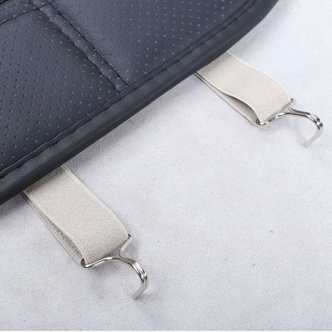 Autositzkissen aus Bambuskohle – Ergonomischer Komfort 53 x 50 cm – 2 cm dick – Rutschfest und luftreinigend (1/4)