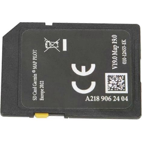 Carte de navigation V19 pour Mercedes-Benz AB CLA GLA Classe C A218 Mise à jour cartographique Royaume-Uni et UE A2189062404 A2189066003 (1/5)