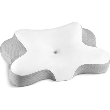 Nackenkissen – Ergonomischer Memory-Schaum für Seiten-, Rücken- und Bauchschläfer, Kühlkissen zur Schmerzlinderung