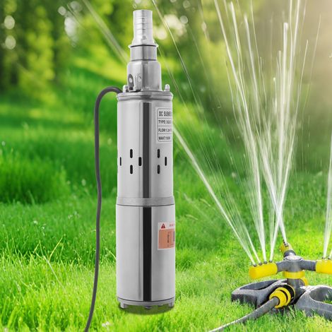 180W 12V Solar Powered Water Pump Farm & Ranch Submersible Bore Hole Deep Well Pump (1/5)