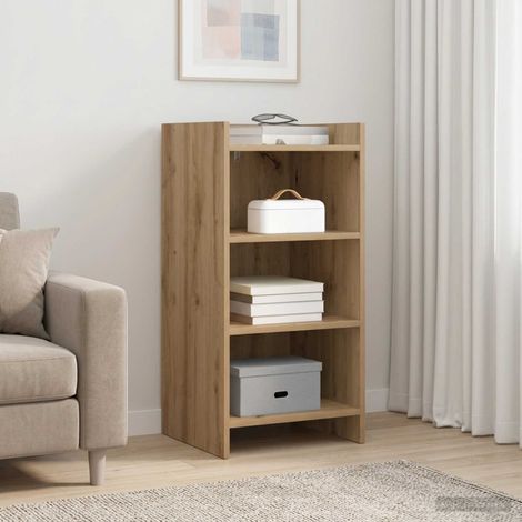 vidaXL Buffet Chêne artisanal 40 x 36 x 80 cm Bois d'ingénierie (1/5)