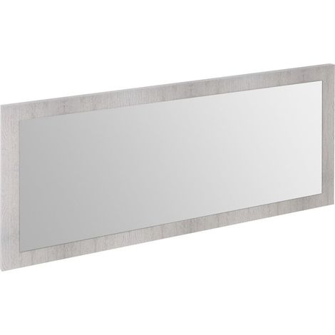 Miroir TREOS avec cadre 110x50cm, chêne Polar (1/4)