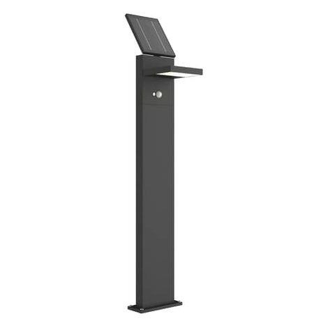 [GEBRAUCHT] B-Ware Lucande Solar Led Wegelampe Silvan Sensorleuchte 100 Cm Gartenleuchte Mastlampe