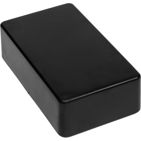 Boîtier RS PRO en ABS, 124 x 71.5 x 38mm, Noir IP54 ( Prix pour 1 ) (1/3)