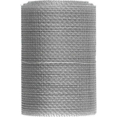 Protection contre les rongeurs - grillage en acier galvanisé de 0,15 x 10 mètres (1/2)