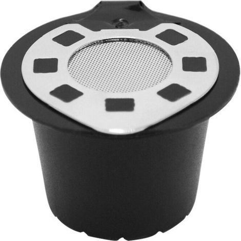 3 Pièces Capsules Café Réutilisables en Acier Inoxydable, Filtres Rechargeables Faciles à Nettoyer avec Brosse et Cuillère pour Machines à Café (1/5)