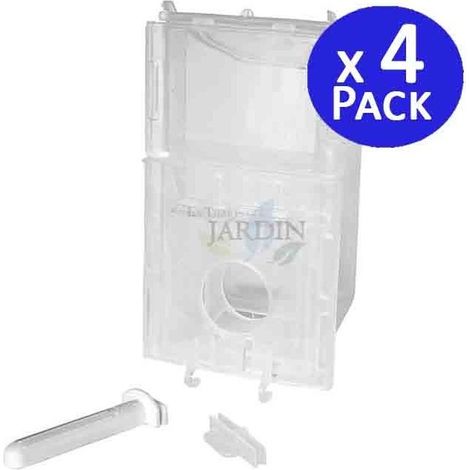 Set di 4 Mangiare Universale per Uccelli in Plastica