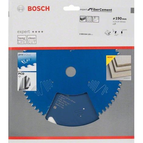 2608644125 - Lama per sega circolare Expert for Fibre Cement 190 x 30 x 2,2 mm, 4