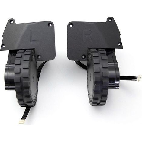 Roue motrice et roue droite pour aspirateur ABIR K30/K20 (1/5)