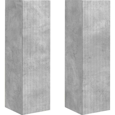 Maison Exclusive - TV-Wandschrank 2 pcs Beton 30 x 31 x 100 cm Ho