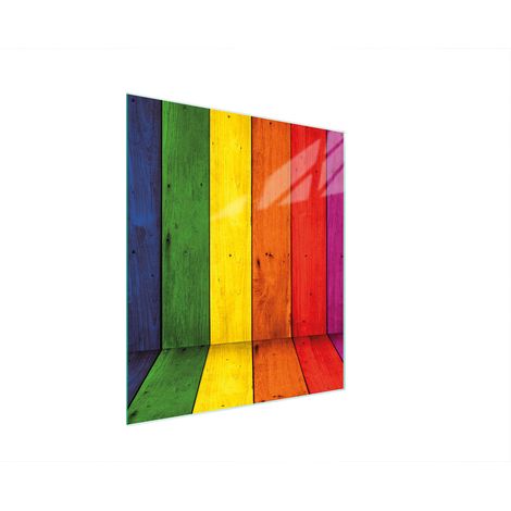 Glasschneidebrett 45x52 Bunt (1/5)