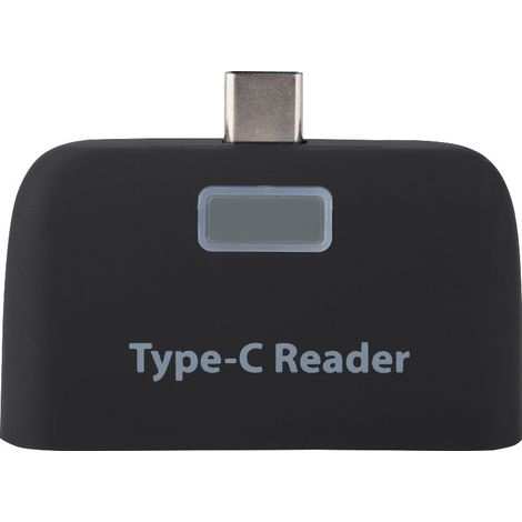 Lecteur de cartes USB 3.1 avec hub et port TF pour PC et téléphone Type C (Noir) (1/5)