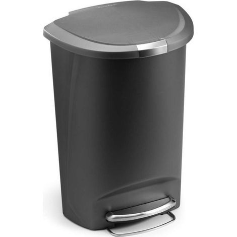 Simplehuman Mülleimern - Abfalleimer 50 l, grau CW1357