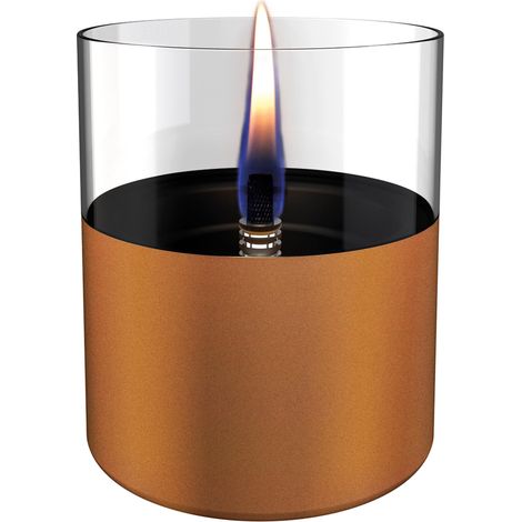 Candela Lilly 10 Copper da tavolo ricaricabile TenderFuel (1/4)