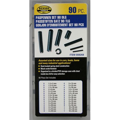 Set mit 90 assortierten Gummipuffern (1/3)