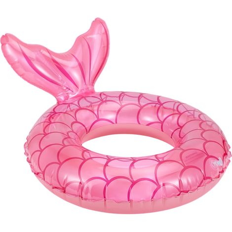 Bouée gonflable, 58 cm (22,8 pouces), pour enfants, pour nager dans les piscines et à la plage, fêtes aquatiques.-AquaForge
