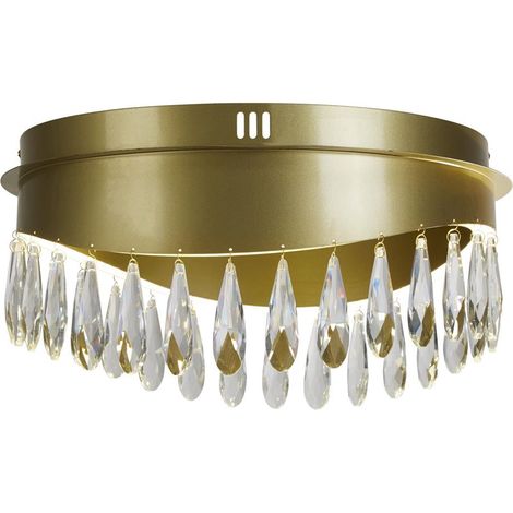 Searchlight Jewel LED-Einbauleuchte, Gold, Kristall 4000K (1/3)