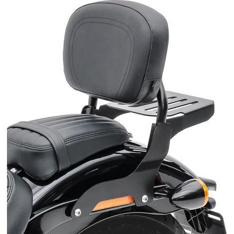 Sissy Bar X3X per Suzuki Intruder M 1800 R / R2 06-17 portapacchi nero