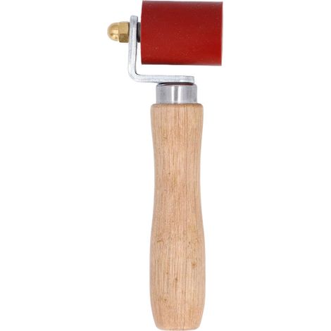 Rouleau de Pression à Main en Silicone, 40 mm Roulette Couture en Silicone, Rouleau de Soudage à Main Résistant Haute Température, Rouleau Pression Papier Peint, pour PVC/TPO/EPDM et Membrane Toiture (1/5)