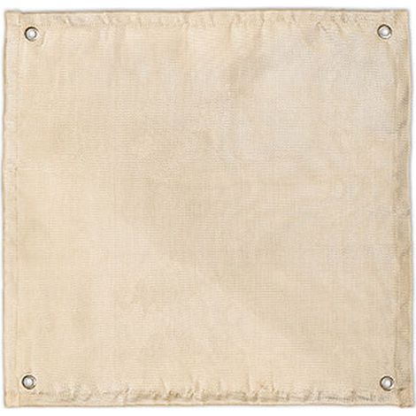Tapis de foyer - Accessoires de camping et barbecue résistants à la chaleur pour la protection de la pelouse intérieure et extérieure, 45 x 45 cm (1/5)