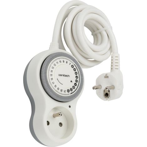 Rallonge programmable 2m - Blanc - Bolea - Zenitech (1/5)