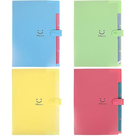 Organiseur de dossiers à pochettes A4 (4 pièces) (1/3)