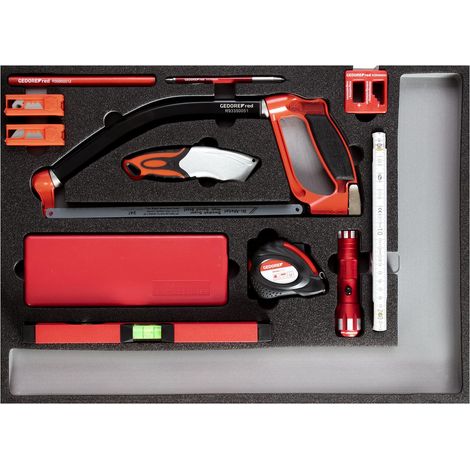 GEDORE RED 3301685 - Outil de mesure de la trousse à outils Module de coupe 1/1 CT , R22350004 (1/2)