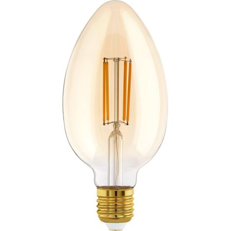 Lampe LED E27 dimmable très grande taille, ampoule ambrée Mid Size (1/2)
