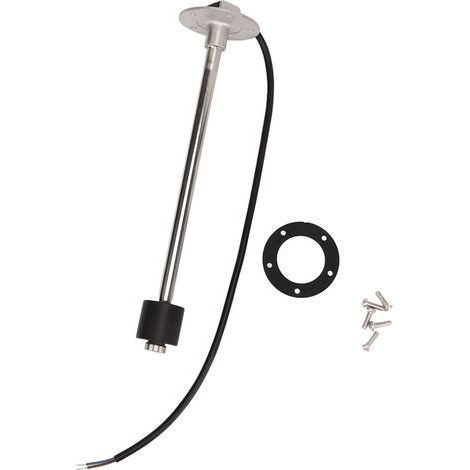 Sensore di livello carburante/acqua con protezione IP67, antiruggine, da 240 a 33 ohm, leva di invio carburante da 11 pollici per imbarcazioni, camion e camper. (1/5)