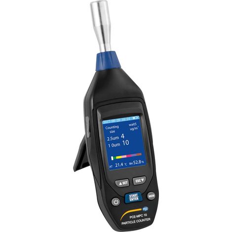 Misuratore particolato PCE Instruments PCE-MPC 10 Temperatura, Umidità dell'aria (1/5)