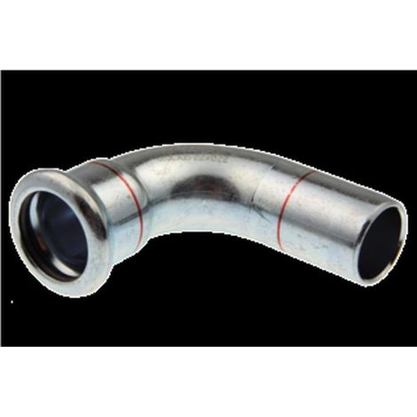 Vsh Xpress coude 90 degrés 42 x 42 mmpers x spigot c1411 acier galvanisé (1/5)