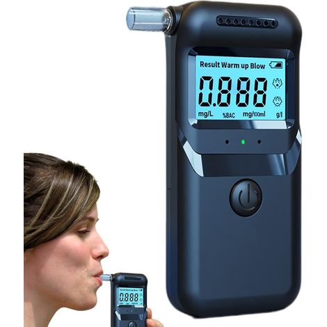 Alcoholímetro, analizador de alcohol, alcoholímetro portátil, alcoholímetro profesional, alcoholímetro personal ligero, alcoholímetro para fiestas en casa. (1/5)