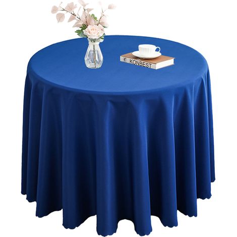 Tablecloth - Waterproof Polyester Table Cover - For Home Kitchen Restaurant Party - 180 Cm (1/5)