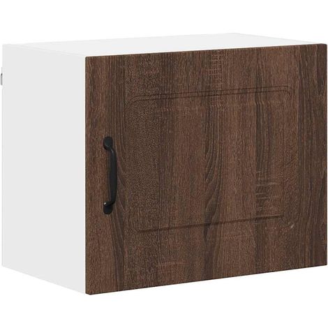Meuble mural de cuisine,Armoire de cuisine avec étagère Chêne brun 50 x 31 x 40 cm CFW15397 (1/5)