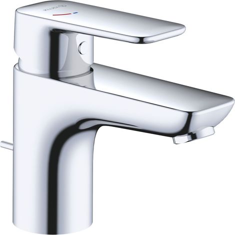 KLUDI PURE&STYLE Waschtisch-Einhandmischer, Auslaufhöhe 75mm, mit (1/3)