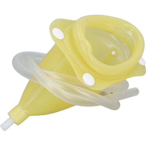 Poche de recueil d'urine de 1000 ml, poche de drainage urinaire grande capacité, poche à urine portable pour hommes, femmes et personnes âgées (type 2). (1/5)