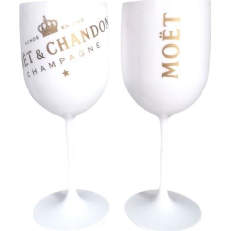 Set di 2 bicchieri da vino rosso in plastica, da 480 ml, con tappo a corona, e un bicchiere da champagne bianco per festeggiamenti. (1/5)