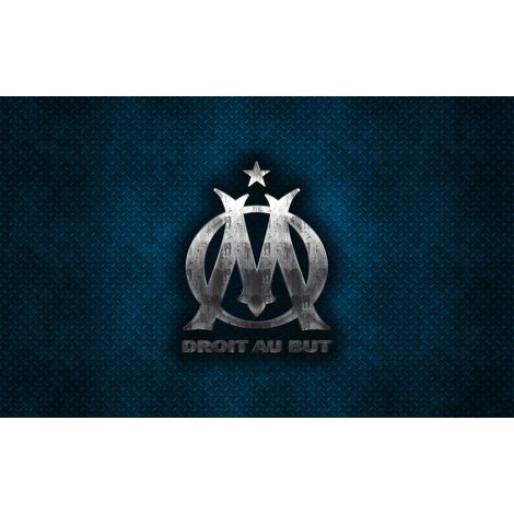 Papier peint panoramique Foot / Football - OM - Olympique de Marseille - 130 cm x 81 cm (1/2)