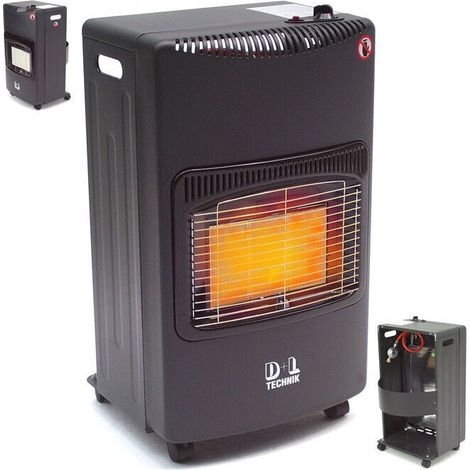 Gasofen ECO 4200 W Gasheizung Gasheizer Gasheizstrahler Keramik Heizgerät 57505