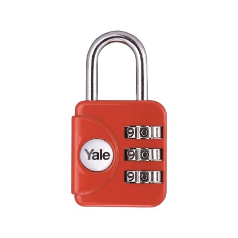 Yale - YP1/28/121/1R Standard Sicherheitsgepäck Kombination vorhaben - rot (1/4)