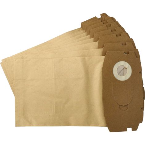 vhbw 10x Vacuum Cleaner Bag Replacement for Festo Festool 498410, 456772 for Vacuum Cleaner, 25.5 cm x 23.5 cm,
