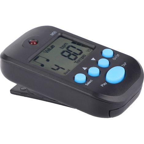 Mini métronome numérique LCD M50 pour guitare, accessoires de musique portables (1/5)