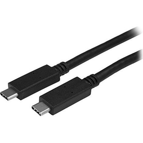 StarTech.com USB-C Kabel mit Power Delivery (5A) - St/St - 1,0m- USB 3,1 (10Gbit/s) - Zertifiziert - USB 3,1 Typ-C Kabel - USB 3,1 Gen 2 - USB-Kabel - USB Typ C (M) bis USB Typ C (M) - USB 3,1 - 5 A - (1/5)